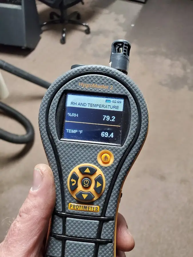 Moisture meter humidity assessment for Fire & Smoke Damage Restoration in Readington